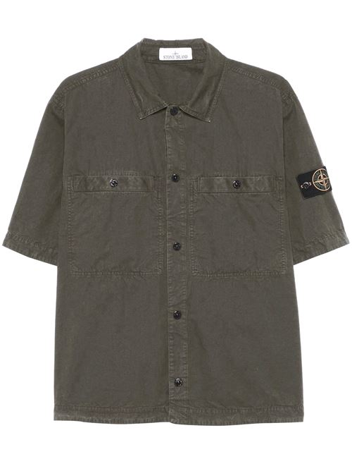 Shirt with Compass application STONE ISLAND | 151200029S00WNV0154